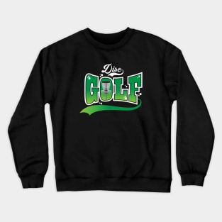 Disc Golf Green Crewneck Sweatshirt